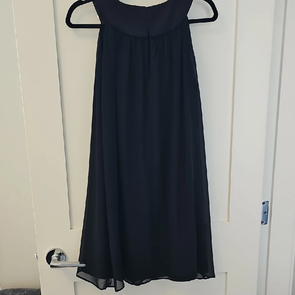 R&M Richards Black Midi Dress Size M - Picture 5 of 9